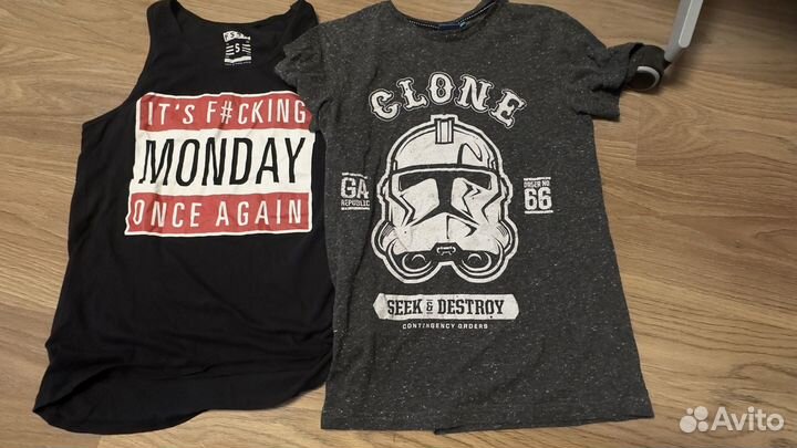 Мужские вещи пакетом S-M