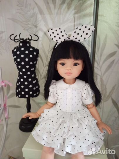 Платье для кукол Паола Рейна