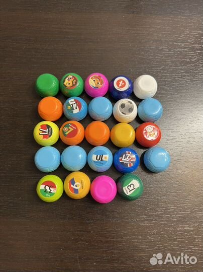 Мячики большой футбол 24 шт