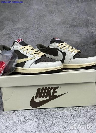 Кроссовки Travis Scott x Air Jordan 1 Low