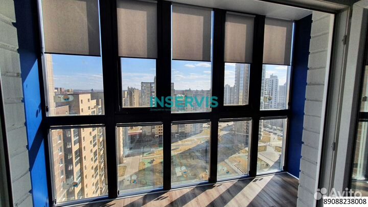 Рулонные шторы на кухню