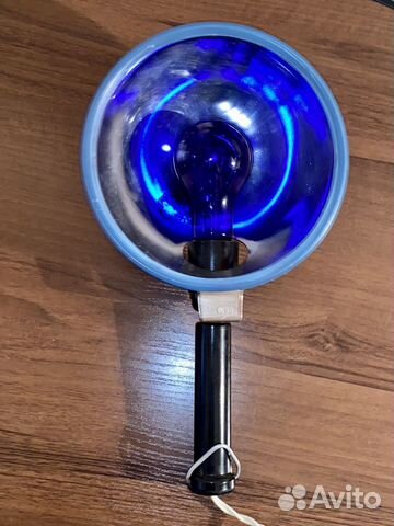 Рефлектор Минина + синяя лампа