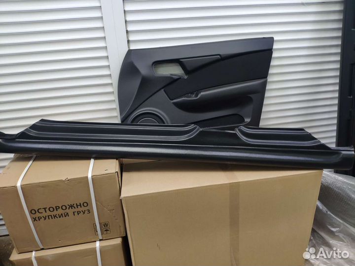 Расширители арок, пороги на Шевролет Нива