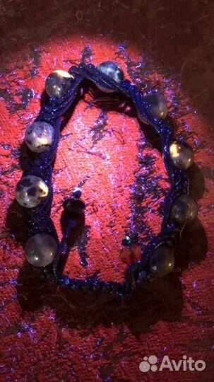 Браслет из йооперлита в стиле Шамбала