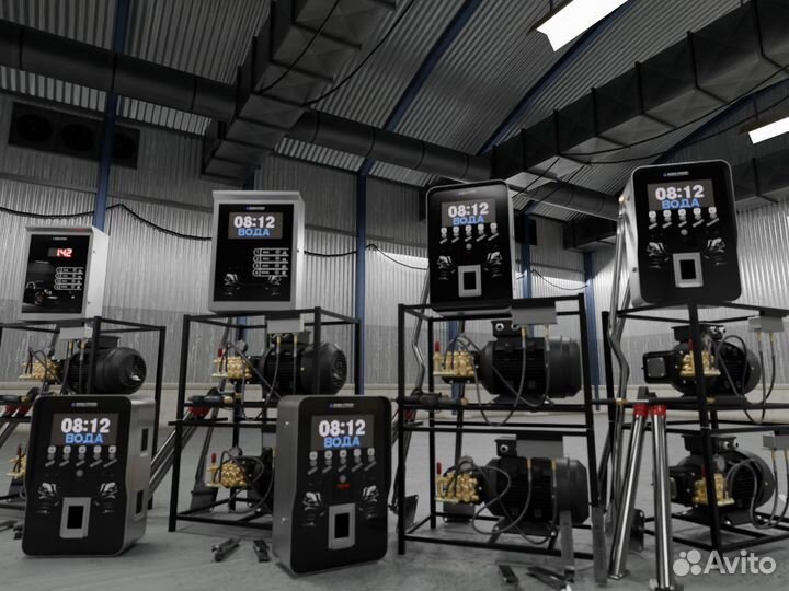 Автомойка самообслуживания luxwash 915