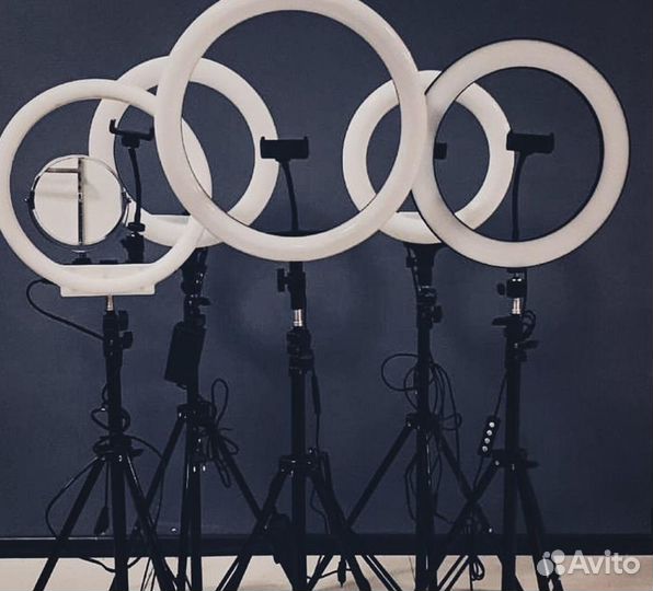 Новые кольцевые лампы 26-55 см LED / Магазин