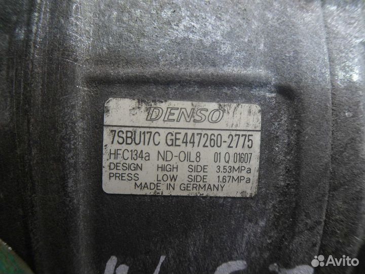 Компрессор кондиционера BMW 6-Series F06 9154072