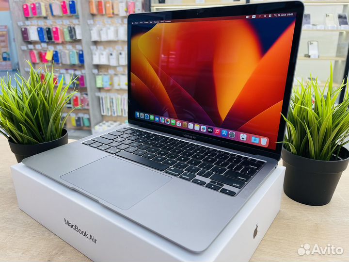 Новый Macbook air m1 8gb 256gb 3 цикла