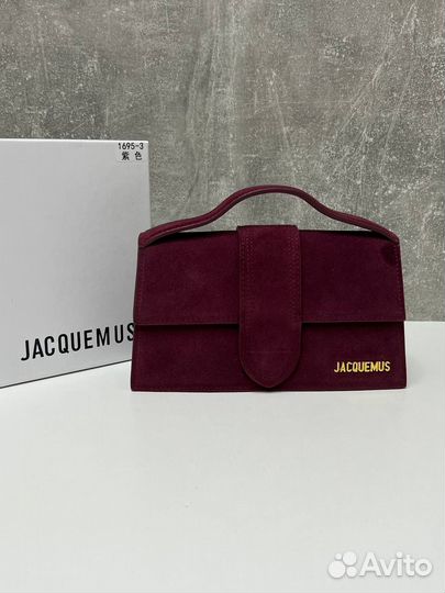 Сумка женская jacquemus из натуральной замши