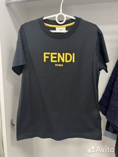 Fendi футболка оригинал как новая