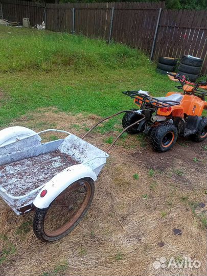 Квадрик с прицепом