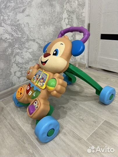 Ходунки каталка Fisher-Price Ученый Щенок