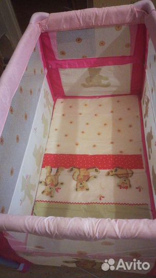 Детская кровать манеж