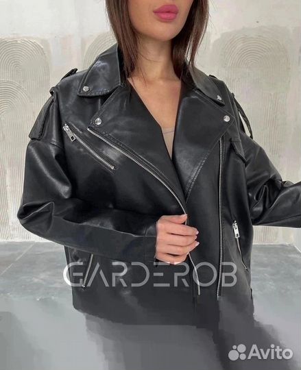 Кожаный пиджак