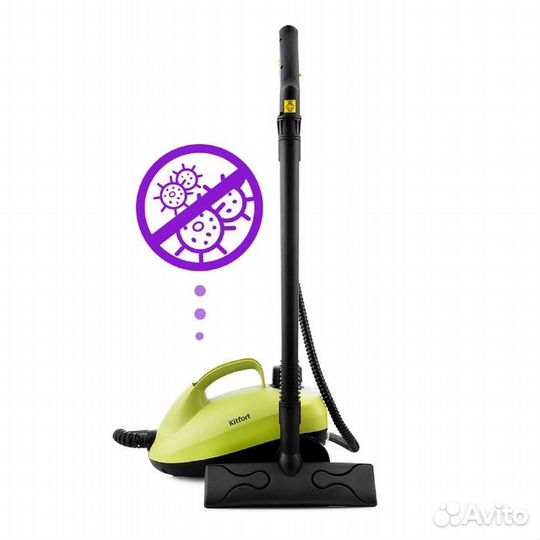 Пароочиститель Kitfort кт-951, 1250 Вт, 0.75 л, на