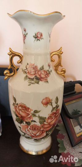 Ваза китайская для цветов, напольная