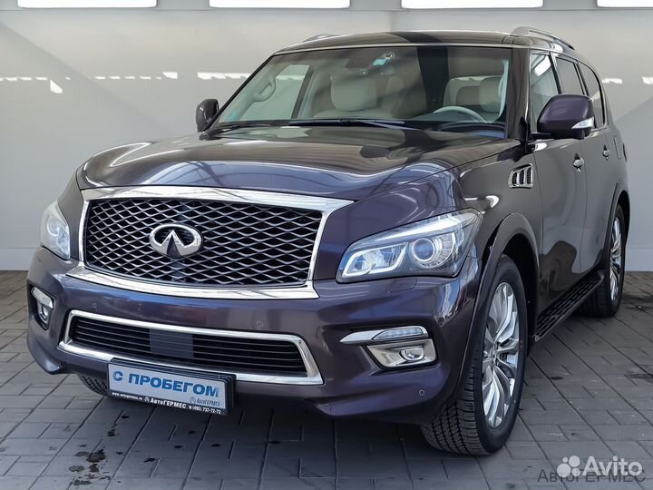 Infiniti QX80 5.6 AT, 2015, 93 618 км