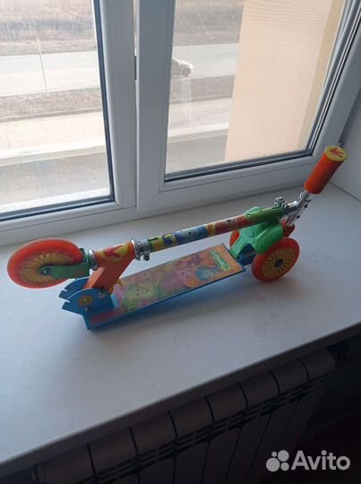 Самокат детский трехколесный бу