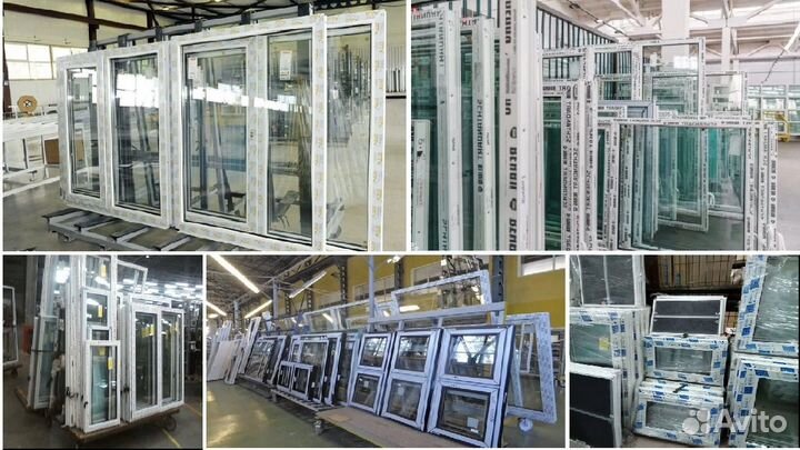 Пластиковые Окна и Двери с завода. Беково