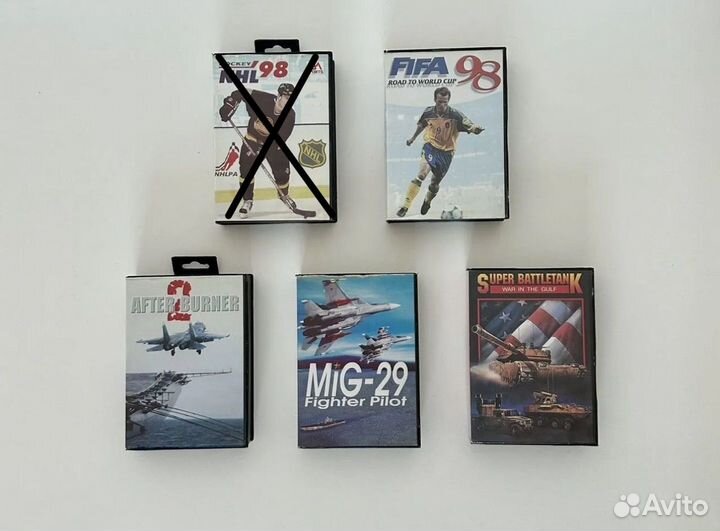 Sega картриджи