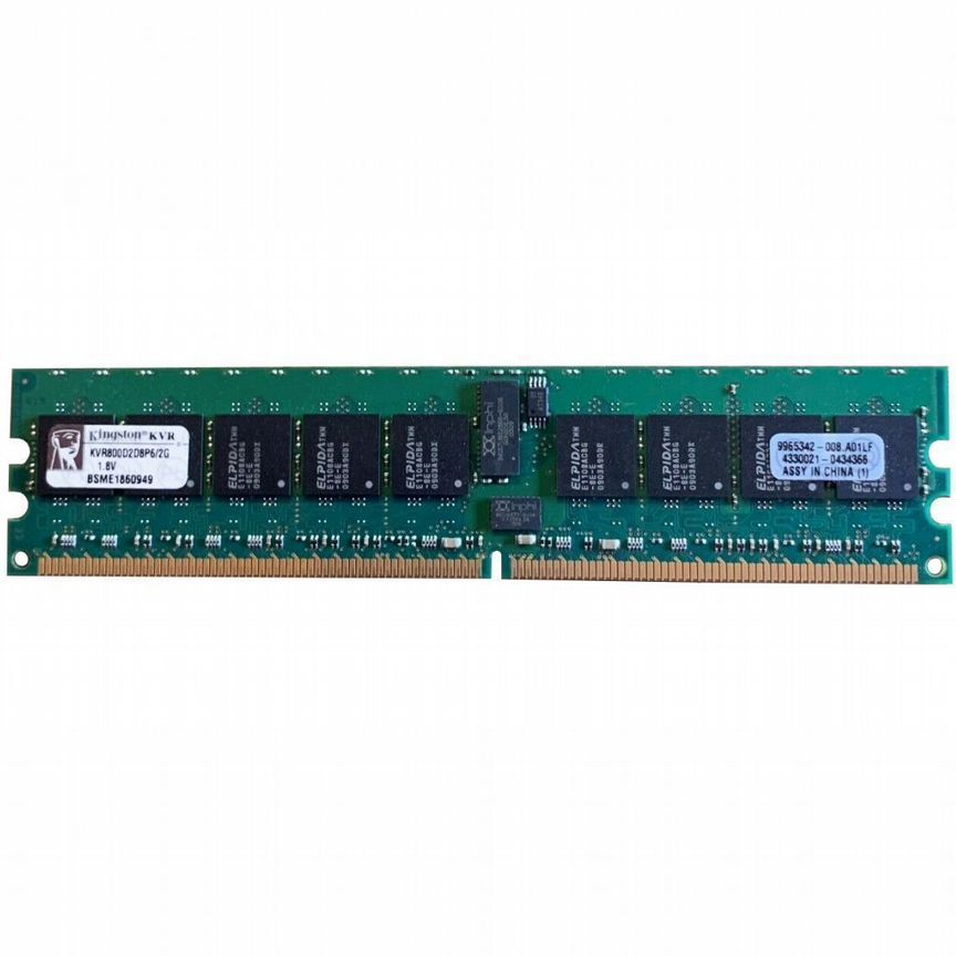 [KVR800D2D8P6/2G] Оперативная Память Kingston Ddr2 Kvr800d2d8p6/2g