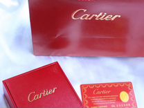 Подарочная коробка и пакет Cartier Картье