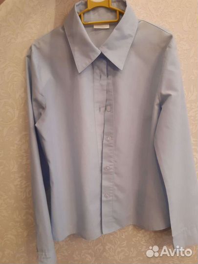 Блузка школьная для девочки р 122 - 128, есть 134