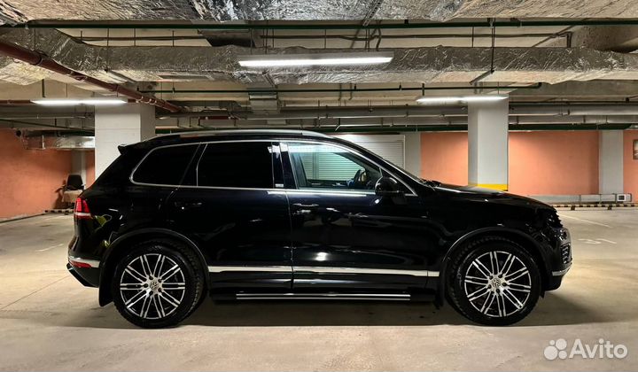 Volkswagen Touareg 3.6 AT, 2017, битый, 134 544 км