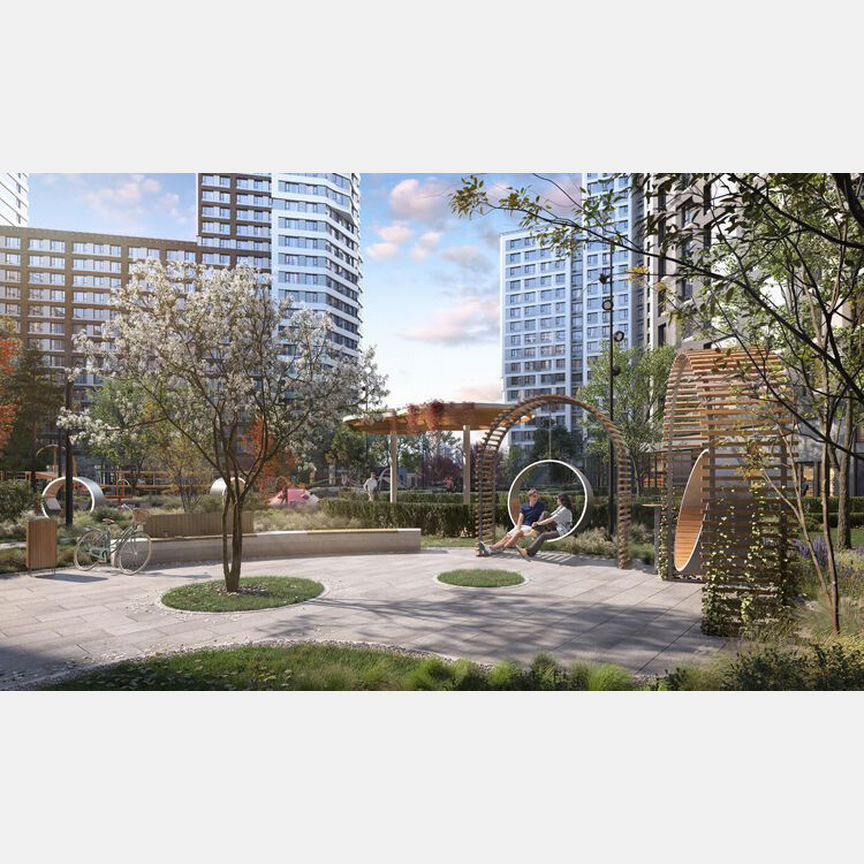 2-к. квартира, 53,2 м², 17/25 эт.