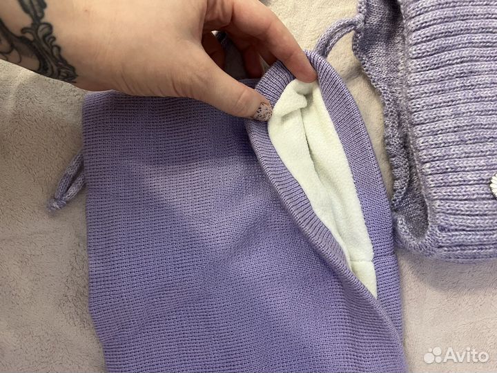 Шапка детская и снуд