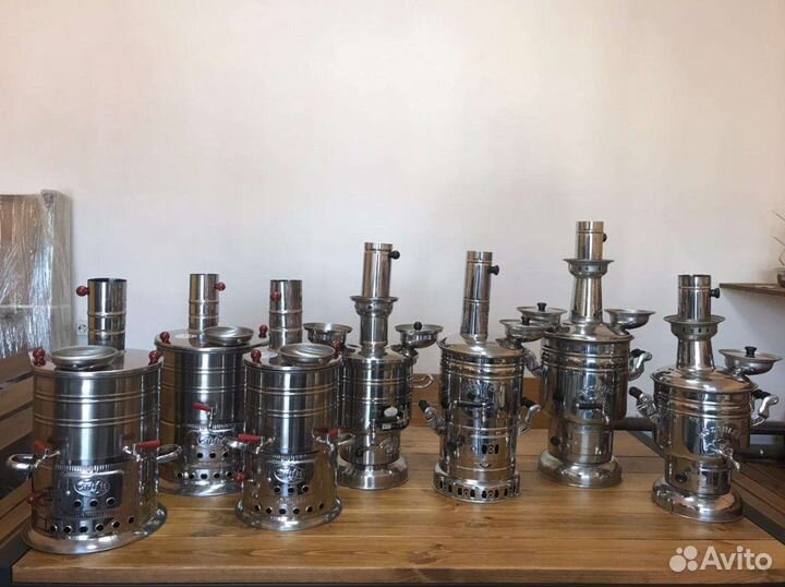 Самовар на дровах турецкий разборный