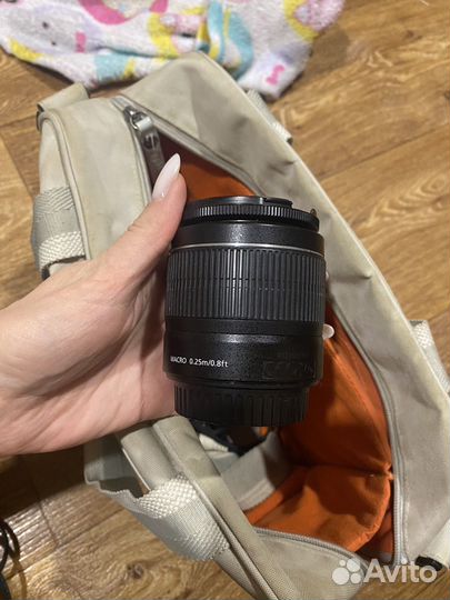 Зеркальный фотоаппарат canon 550d 2 объектива