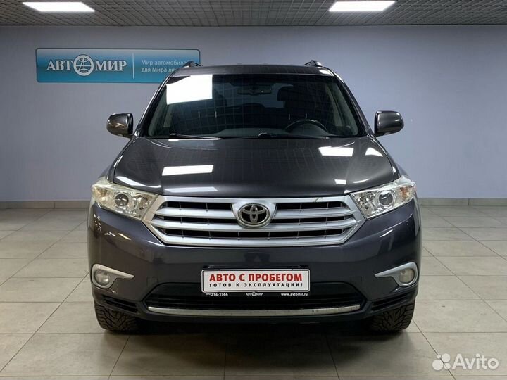 Toyota Highlander 3.5 AT, 2013, 184 269 км