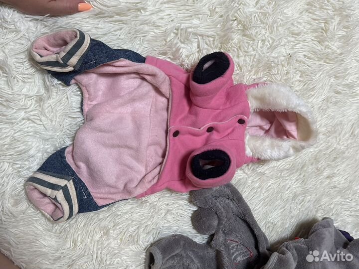 Одежда для маленьких собак пакетом