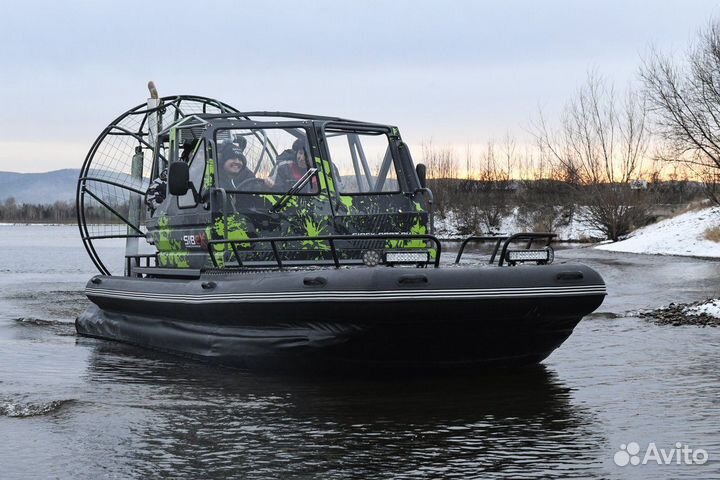 Аэролодка SibEX 550 Tourist Honda K24A 350 л.с