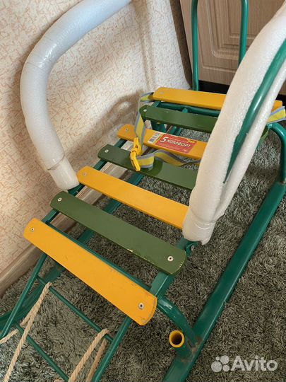 Детские санки с ручкой