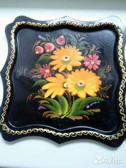 Поднос декоративный