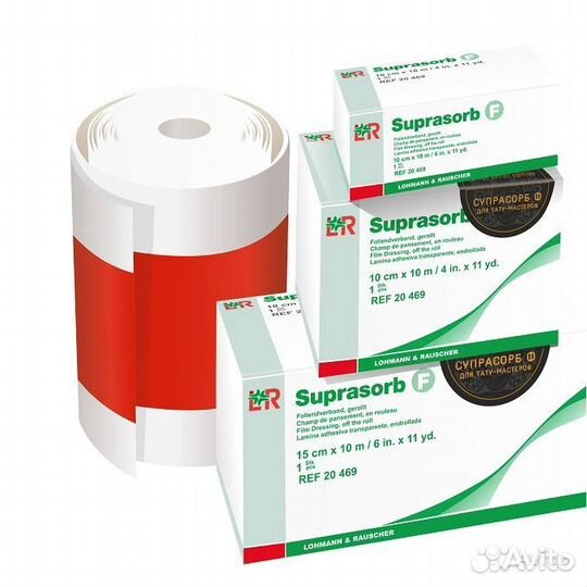 Заживляющая лёнка Suprasorb F в рулоне и конвертах