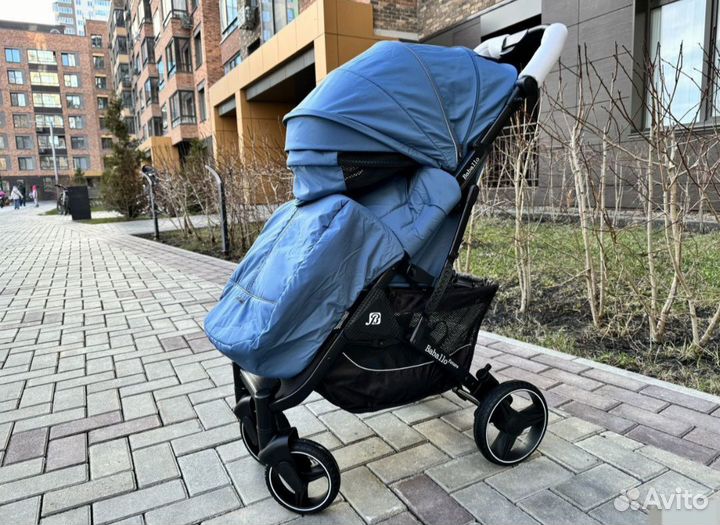 Коляска прогулочная 2024 (blue)