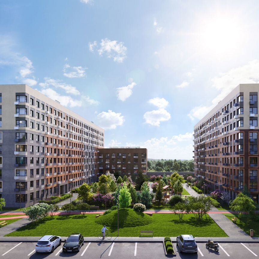 2-к. квартира, 51 м², 2/9 эт.