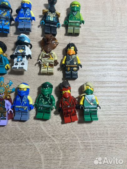 Lego ninjago минифигурки