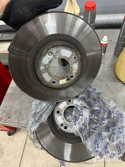 Тормозные диски с колодками sorento xm