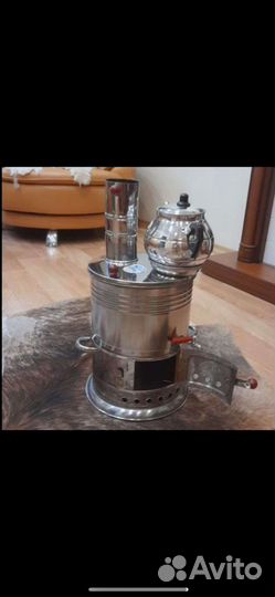 Самовар на дровах новый