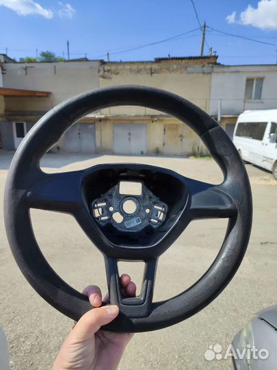 Руль skoda octavia а7 рестайлинг