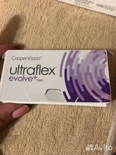 Линзы контактные ultraflex evolve+