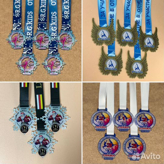 Медали на заказ спортивные наградные