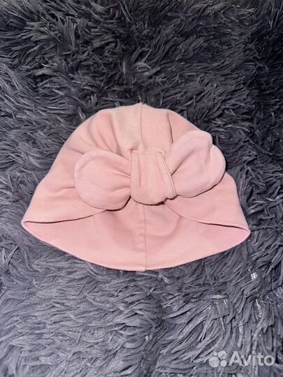Шапка на лето на девочку 1-3 месяца