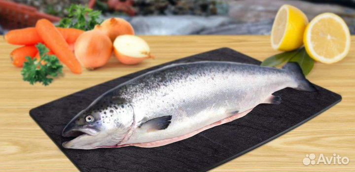 Рыба Кета с головой свежемороженая
