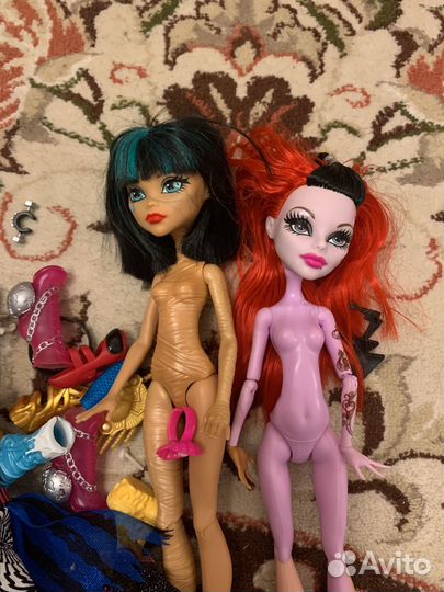 Лот кукол Монстер Хай и акссесуары