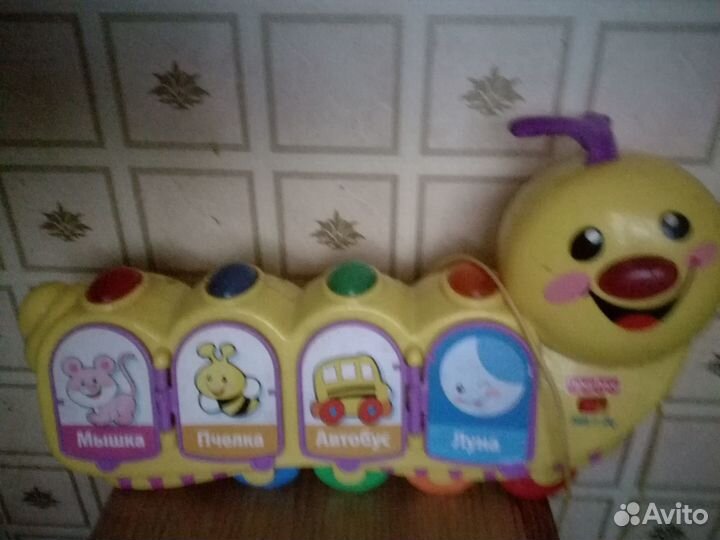 Гусеница - сортер паровозик